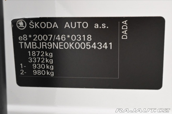 Škoda Octavia 1,5 TSI 110kW Style Tažné 2018