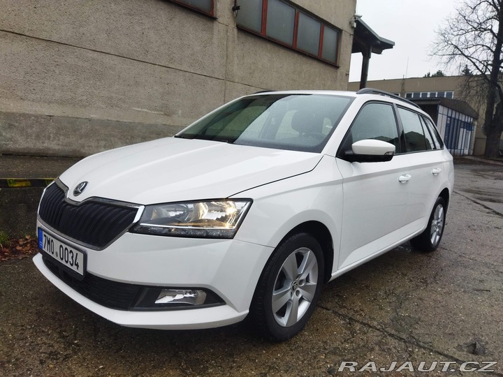 Škoda Fabia 1.0/70 kW, ČR, 1 majitel, 2020