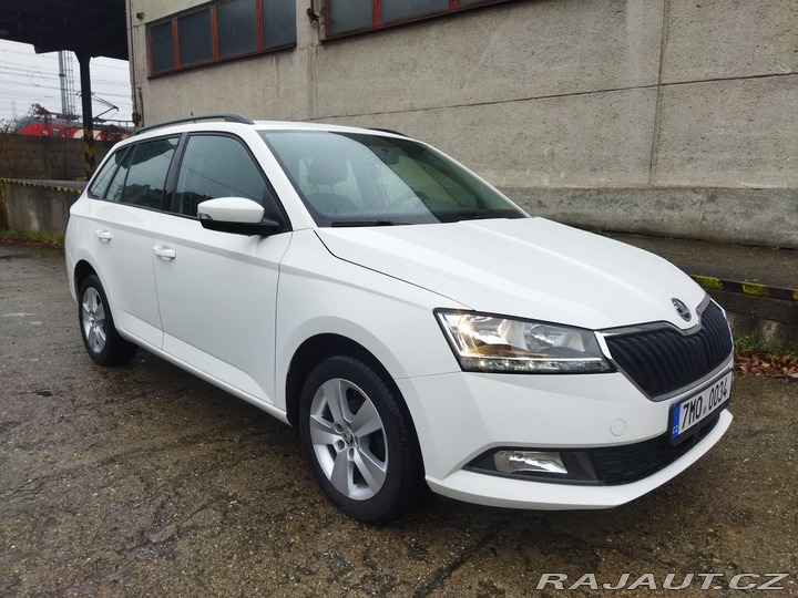Škoda Fabia 1.0/70 kW, ČR, 1 majitel, 2020