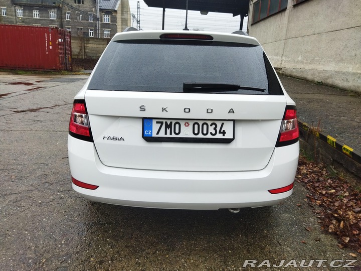 Škoda Fabia 1.0/70 kW, ČR, 1 majitel, 2020