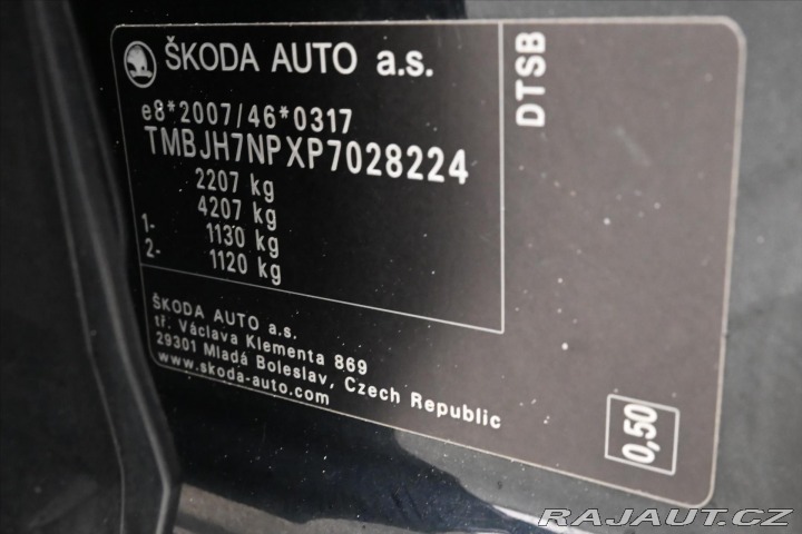 Škoda Superb 2,0 TDI 110kW DSG Style Z 2023