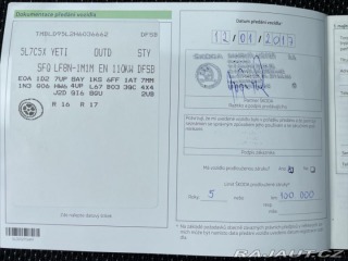Škoda Yeti 2,0 TDi DSG 4x4 Webasto*P 2017