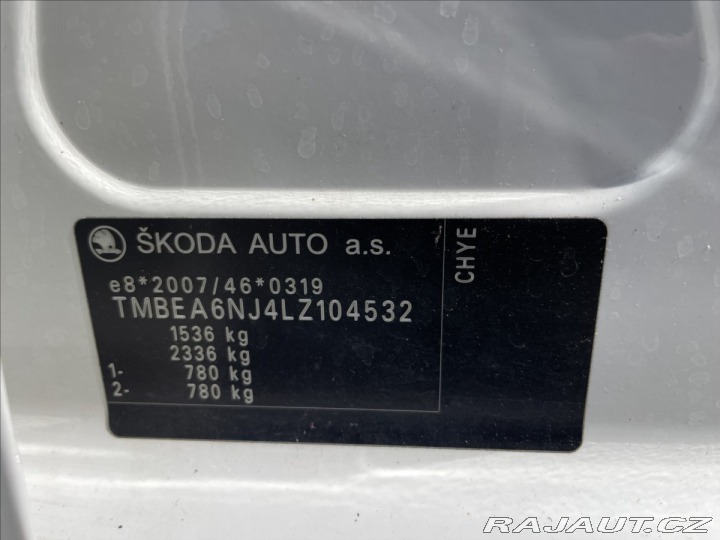 Škoda Fabia 1,0 MPi 44kw Klima ESP Ta 2020
