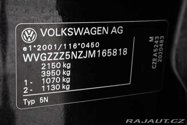 Volkswagen Tiguan Allspace 1,4 TSI 110kW Tažné Záruk 2018
