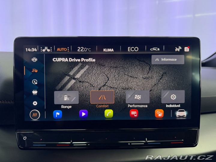 Cupra Born 150 KW / 58 KWH, TEPELNÉ 2023
