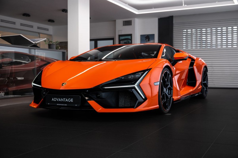Lamborghini Revuelto NOVITEC Výfuk/Arancio Apo