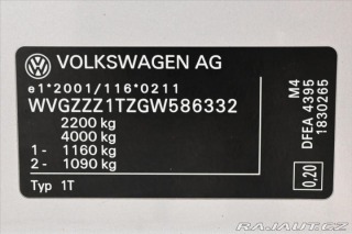 Volkswagen Touran 2,0 TDI 110kW DSG Záruka 2016