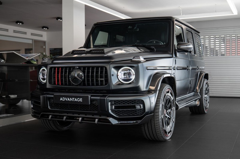 Mercedes-Benz G Burmester/360/Masážní sed