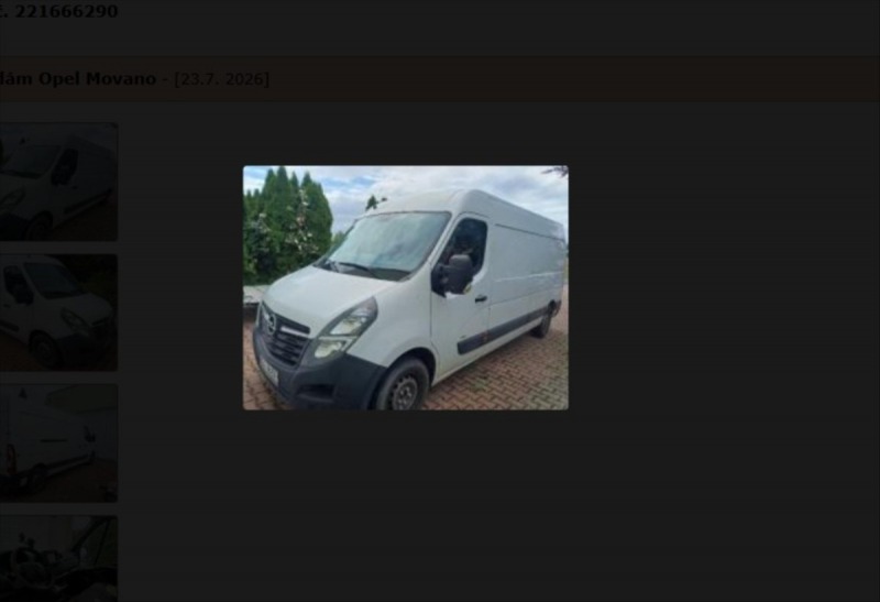 Opel Ostatní modely Movano Prodám