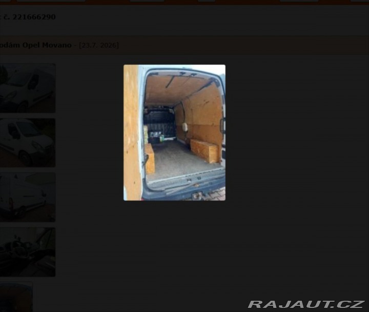 Opel Ostatní modely Movano Prodám 2019