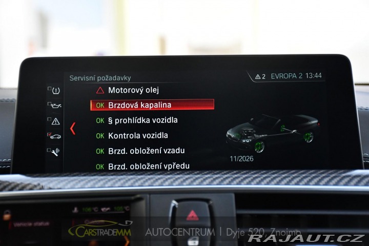 BMW M4 HUD 2016