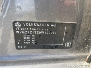 Volkswagen Touran 1,9 TDi 77kw 6rychlostí K 2009