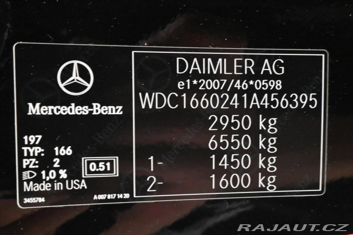 Mercedes-Benz M 3,0 350 CDI 190 kW 4MATIC 2014