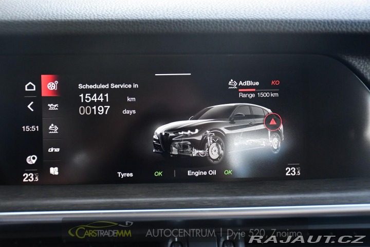 Alfa Romeo Stelvio 2,2 JTDm Q4 154kW TAŽNÉ 2024