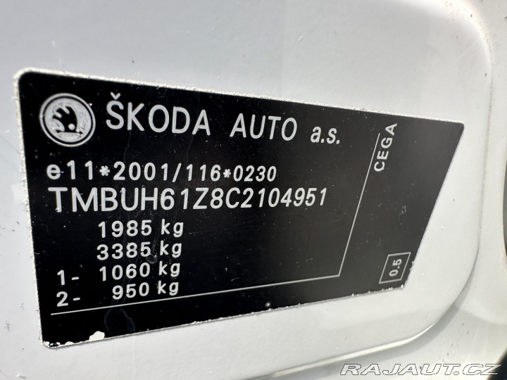 Škoda Octavia RS 2,0TDI 125kw DSG 2012