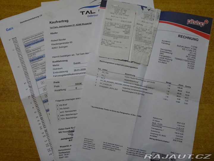 Suzuki Swift 1.3 68kW AUTOMAT KLIMA 5 2008