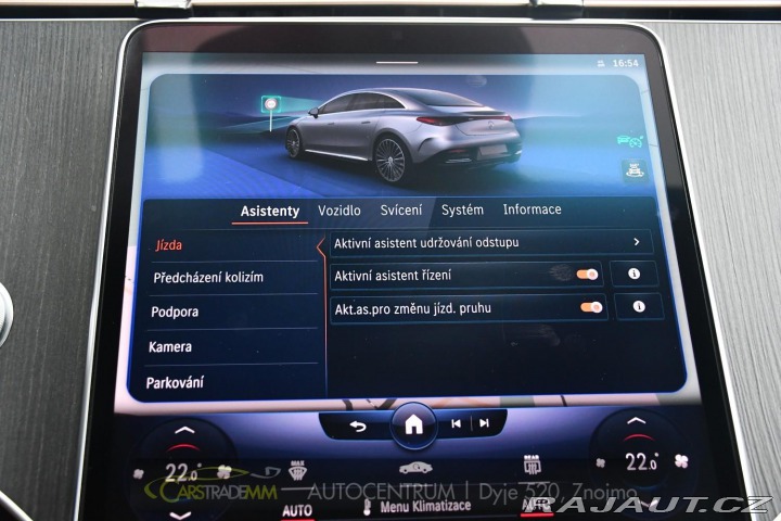 Mercedes-Benz EQE 350 4MATIC AMG HUD ZÁRUKA 2023