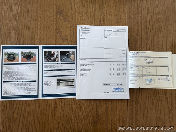 Renault Kangoo pro převoz vozíčkáře 2013