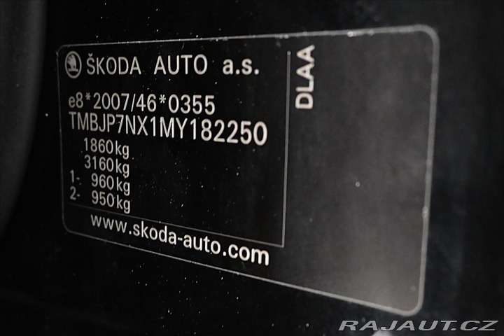 Škoda Octavia 1,0 TSI 81kW M-HEV DSG Zá 2021