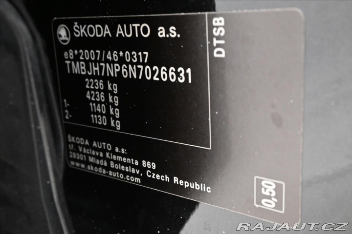 Škoda Superb 2,0 TDI 110kW DSG Style Z 2022
