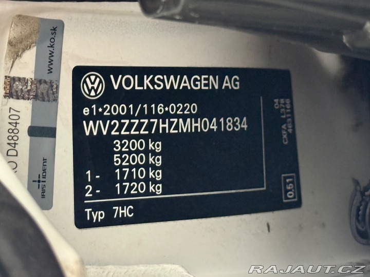 Volkswagen Transporter T6  2.0 TDI 110kW -predĺ 2021