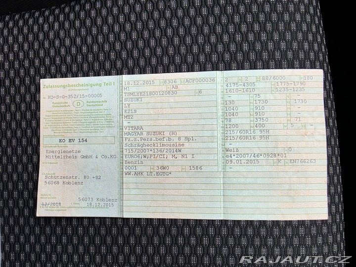 Suzuki Vitara Vitara COMFORT 1.6 VVTi 4 2015