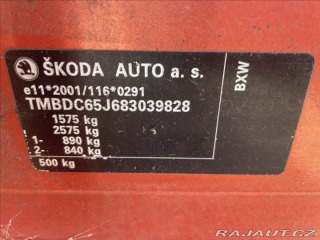 Škoda Fabia 1,4 i 16V Klima Elegance 2007