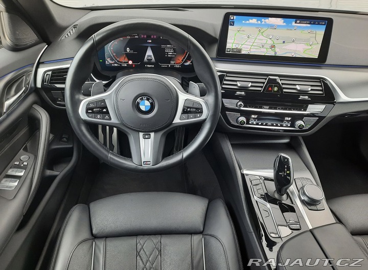 BMW 5 540xD M-Sport|2x sada kol 2021