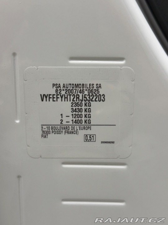 Fiat Dobló 1.5 BlueHDi 100, 1.Majit 2024