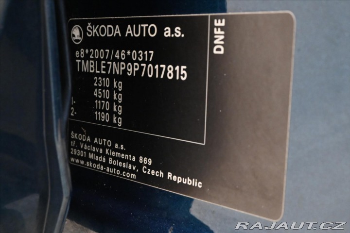 Škoda Superb 2,0 TSI 206kW L&K DSG 2022