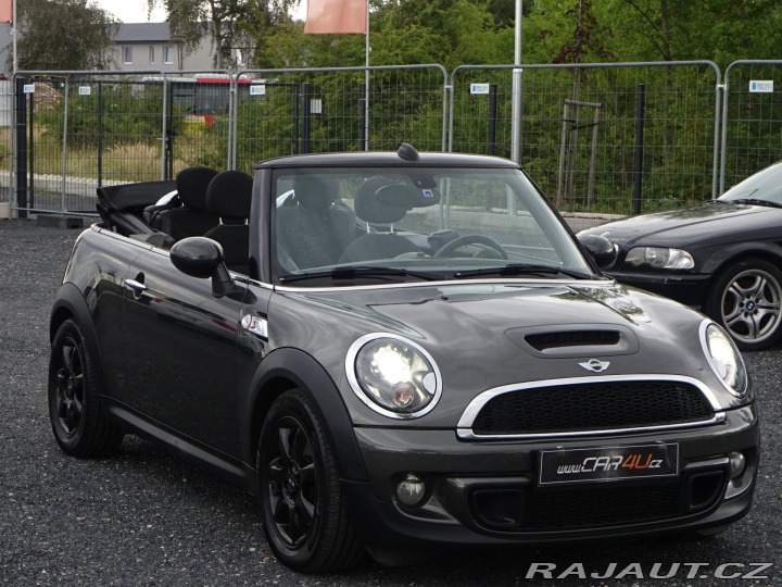 Mini Cooper S 1.6 135kW KABRIO KŮŽE 2012
