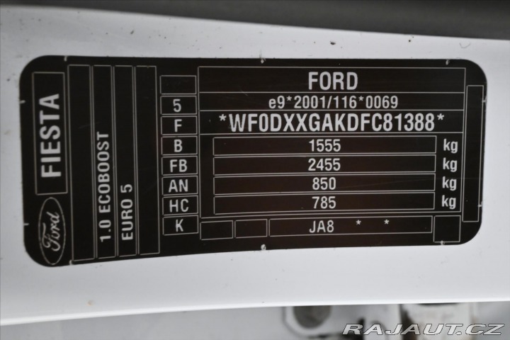 Ford Fiesta 1,0 EcoBoost 74kW Titaniu 2015