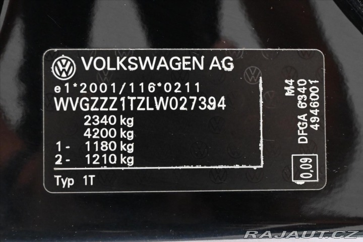 Volkswagen Touran 2,0 TDI 110kW DSG Highlin 2020