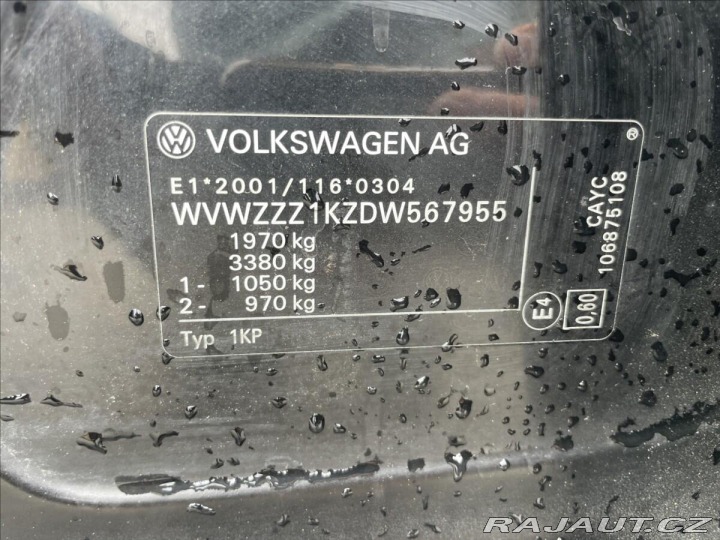 Volkswagen Golf Plus 1,6 TDi 77kw LIFE Klima T 2013