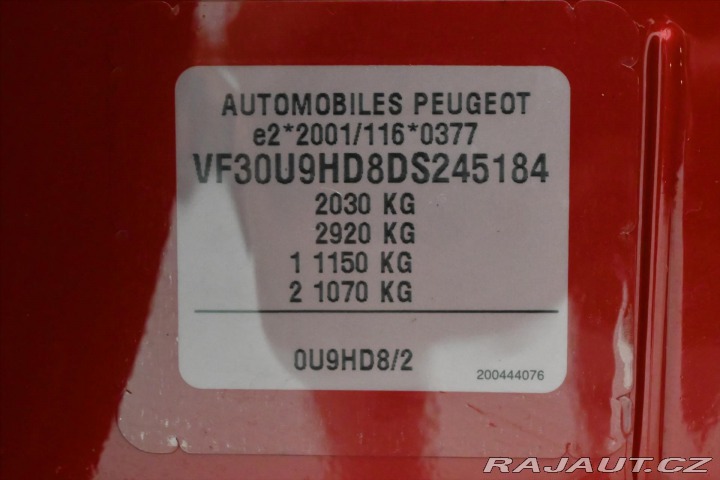Peugeot 3008 1,6 HDI 84 kW ALLURE Záru 2014