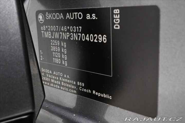 Škoda Superb 1,4 TSI 115kW iV DSG Spor 2022