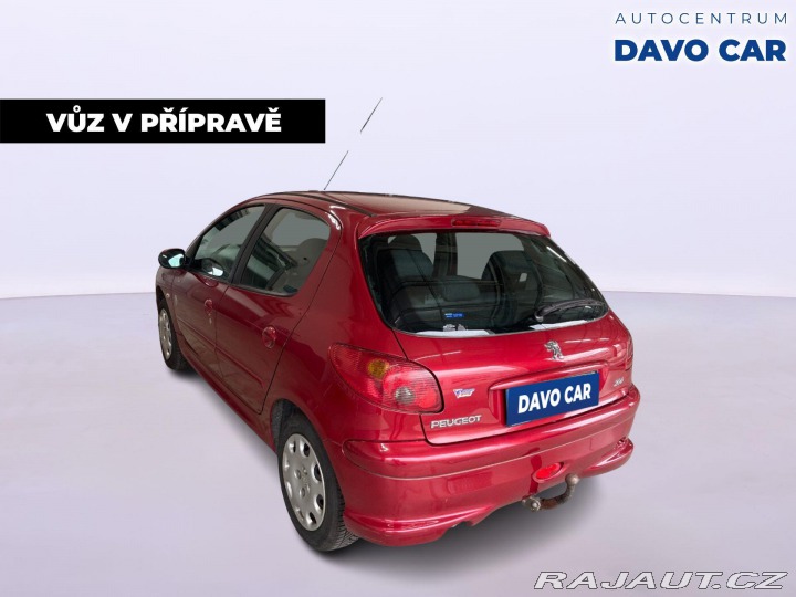 Peugeot 206 1,4 i 55kW CZ Klima Tažné 2008