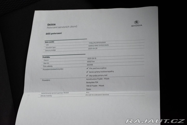Škoda Karoq 2.0 TDI 110kW 4x4*DSG*DPH 2023