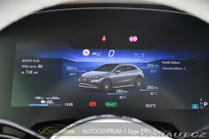 Mercedes-Benz EQE 500 4M VZDUCH MASÁŽE PANO 2023