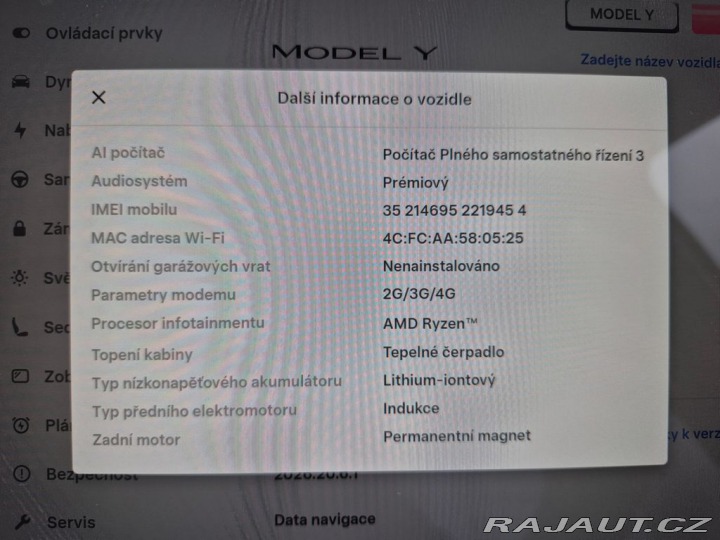 Tesla Model Y Dual Motor 378 kW SOH 93, 2022