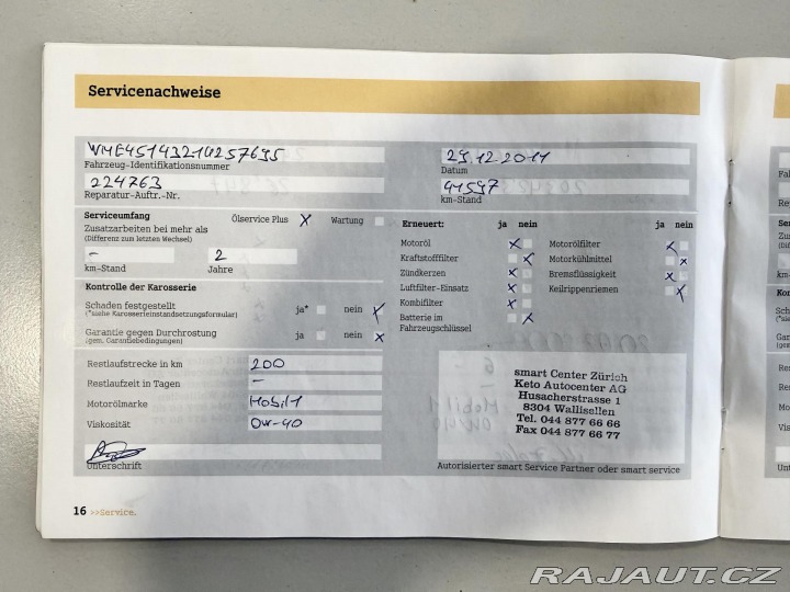 Smart Fortwo 1,0 62kW Cabrio kůže REZE 2009