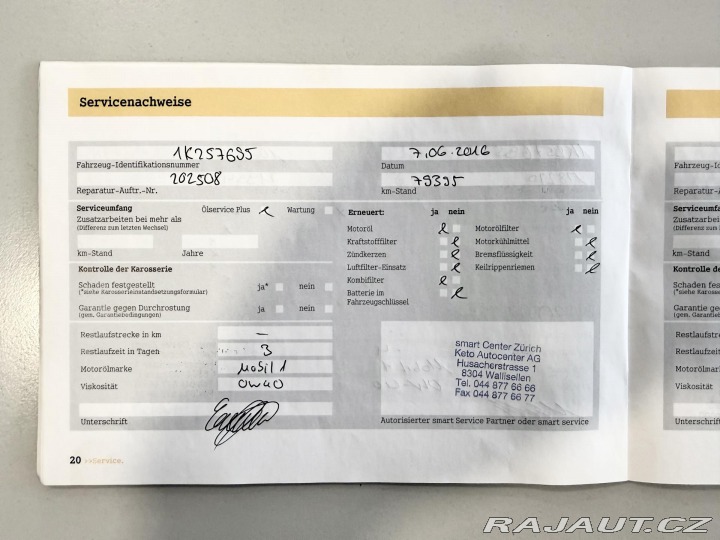 Smart Fortwo 1,0 62kW Cabrio kůže REZE 2009