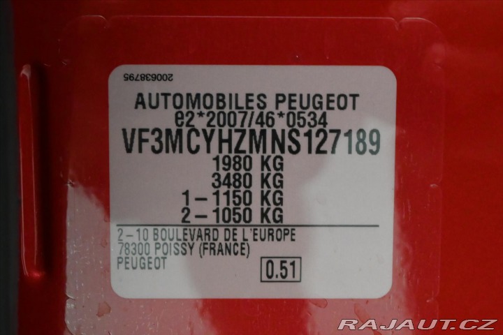 Peugeot 3008 1,5 HDI 96 kW Active Záru 2022