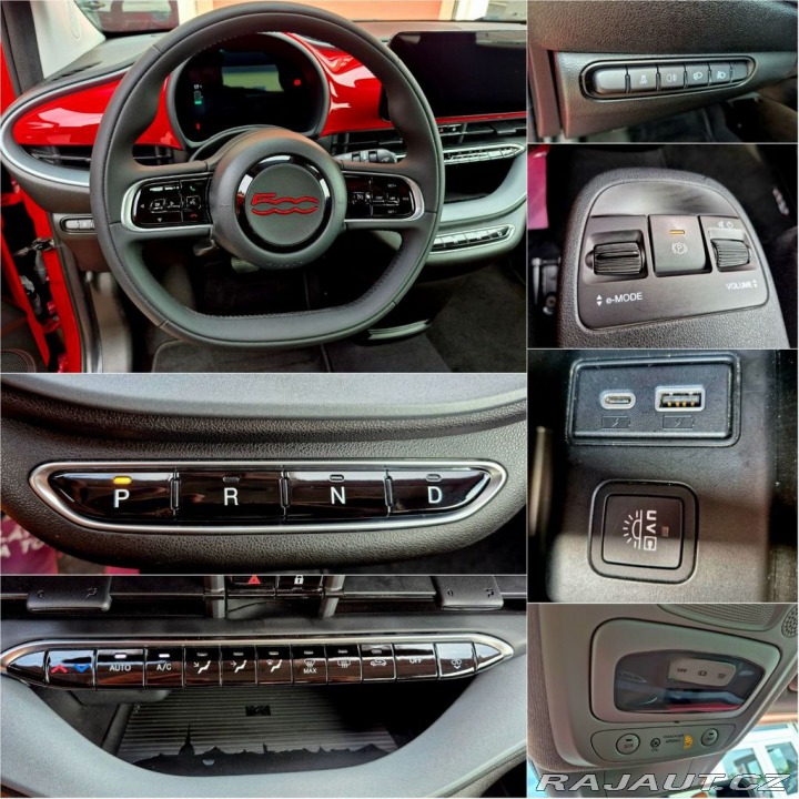 Fiat 500e 42Kkwh 87kw RED (ODPOČET 2023