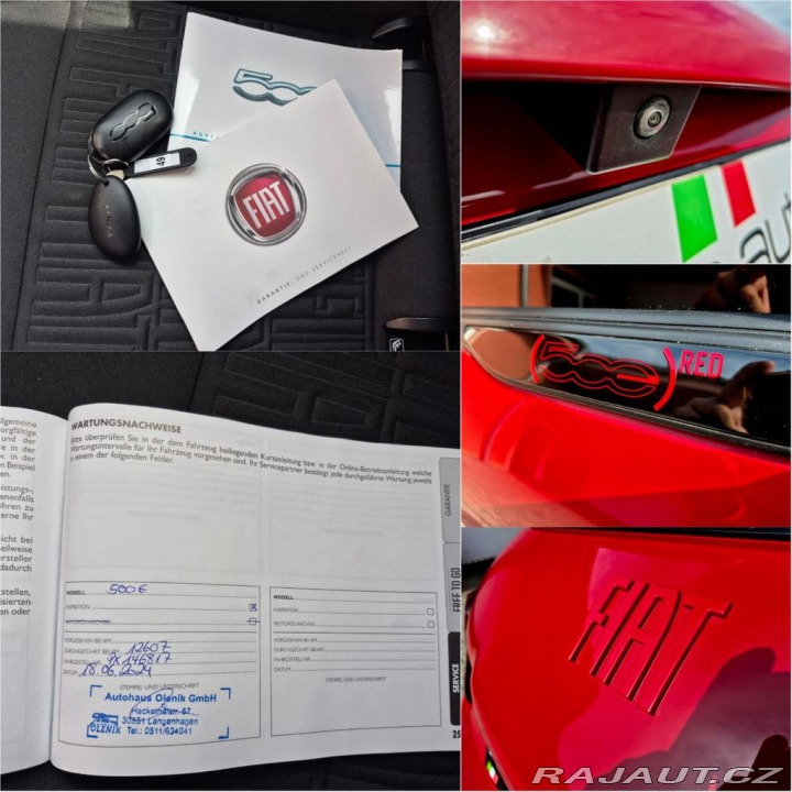 Fiat 500e 42Kkwh 87kw RED (ODPOČET 2023