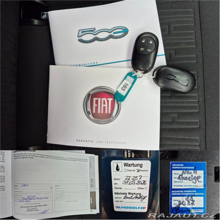 Fiat 500e 42kwh 87KW  (ODPOČET DPH) 2023