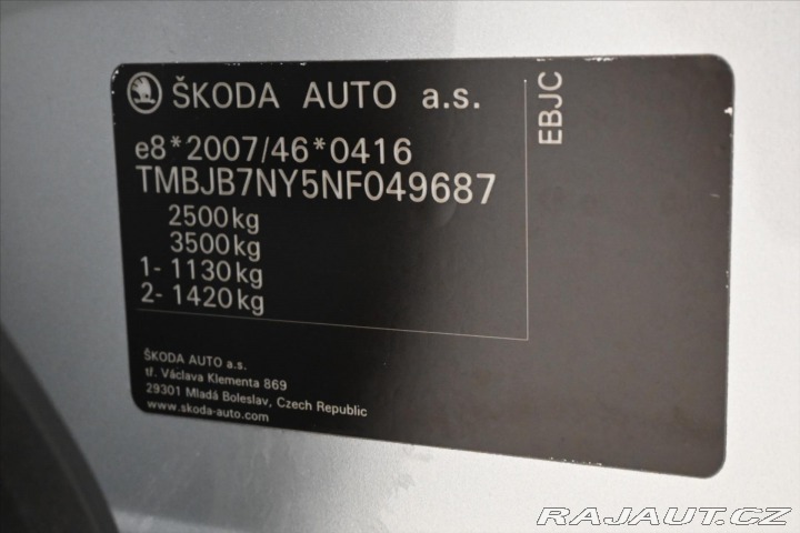 Škoda Enyaq iV 60 132 kW SoH 89% Záru 2022