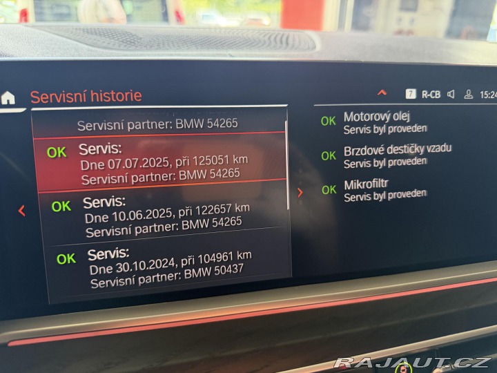 BMW X7 40XD 250kW M-PAKET R22 CZ 2022
