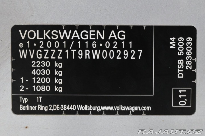 Volkswagen Touran 2,0 TDI 110kW DSG Comfort 2023