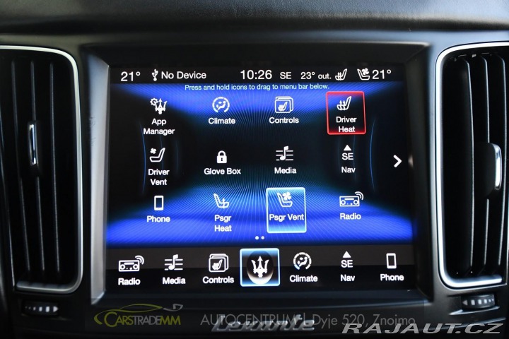 Maserati Levante 3.0D ČR Q4 H/K ACC VZDUCH 2018